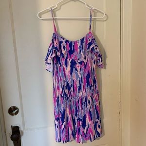 Lilly Pulitzer Klea Off The Shoulder Romper